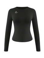 Sculpted long sleeve performance top