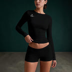 Sculpted long sleeve performance top